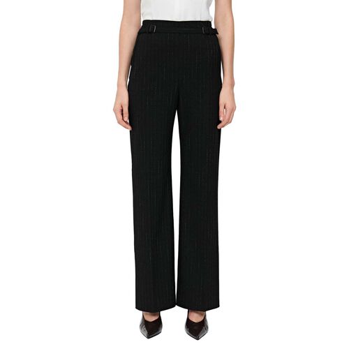 Veronika Maine Subtle Stripe Straight Leg Pant